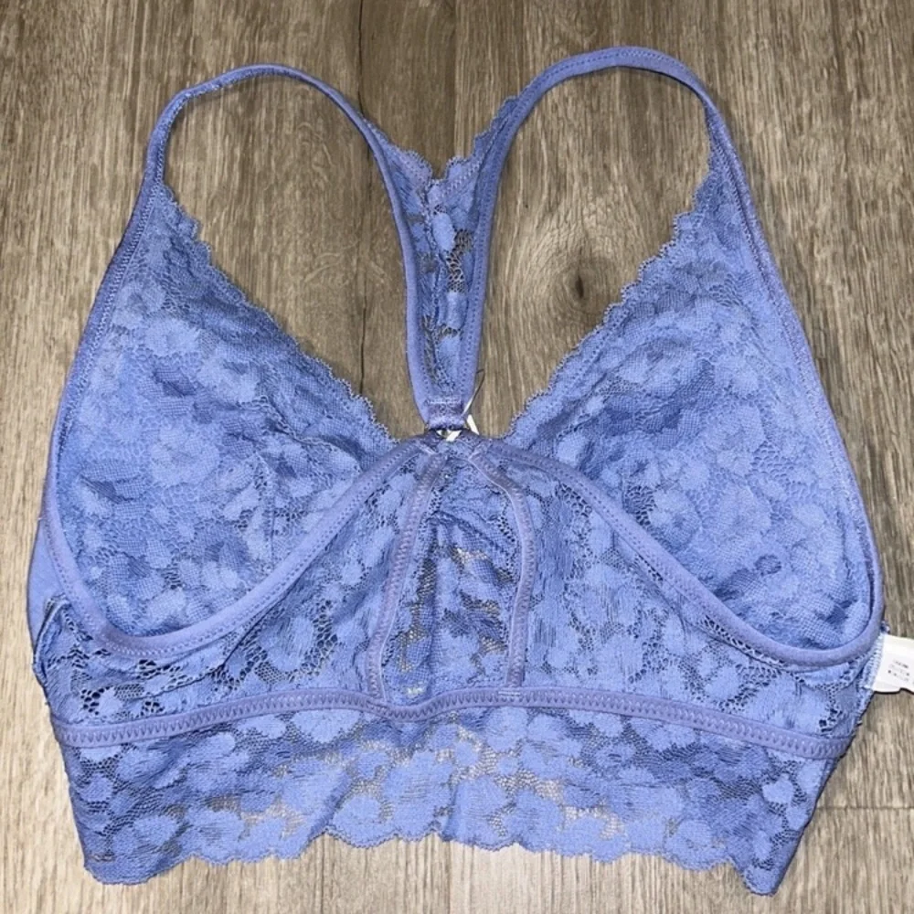🎄FIRM PRICE🎄Aerie wild side lace padded plunge bralette